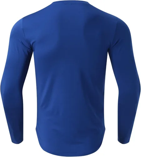Vista 31 de Camisas de compresión atléticas de manga larga para hombre, capa base, camisa de entrenamiento atlético, camisas de compresión, camisetas deportivas