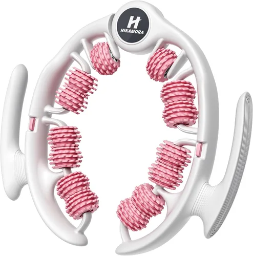 Vista 8 de Herramienta de masaje para celulitis, rodillo manual para celulitis, piel contorneada y más suave, alivia el dolor muscular de las piernas Azul