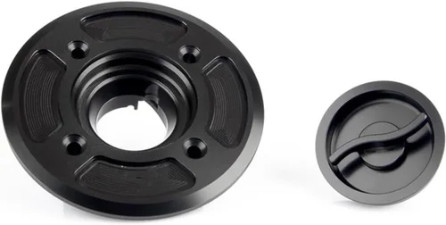 Vista 6 de Tapa del tanque de gasolina para D&ucati Scrambler motocicleta Fuel Gas Cap cubierta
