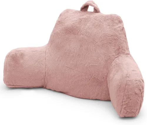 Vista 8 de Almohada de lectura para sentarse en la cama para adultos, almohada de lectura estándar con espuma viscoelástica, almohada de respaldo para cama