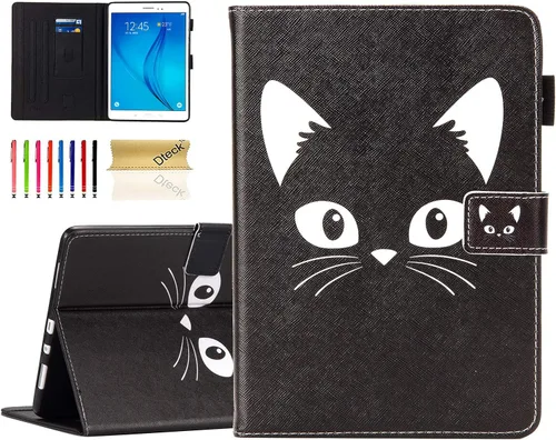 Vista 18 de Dteck Funda universal para tablet de 7.9 a 8.4 pulgadas, funda plegable de piel con tapa para Onn de 8 pulgadas, Samsung Galaxy Tab 8.0 pulgadas 8.4
