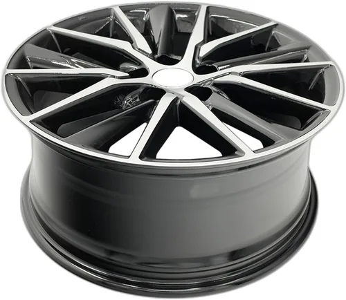 Vista 4 de Rueda negra mecanizada de 18 pulgadas para Toyota Camry OEM 2021 2022