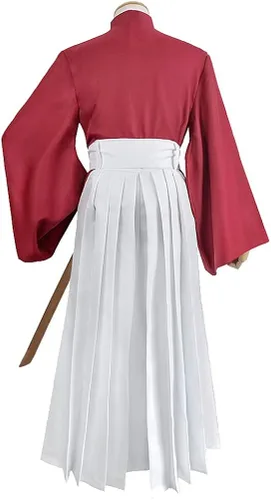 Vista 5 de Kendo Hakama Aikido - Disfraz de samurái japonés de judo de algodón para artes marciales uniforme Kendogi kimono pantalón profesional