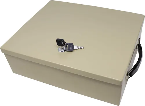 Vista 2 de Caja de seguridad ignífuga con cerradura con llave
