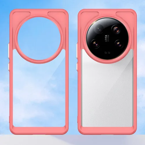 Vista 6 de Funda transparente para Xiaomi 13 Ultra, funda Mi 13 Ultra 2304FPN6DC con protector de pantalla HD, a prueba de golpes de PC duro transparente +