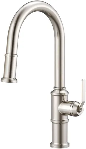 Vista 14 de Gerber Kinzie - Grifo de cocina extraíble, bronce cepillado