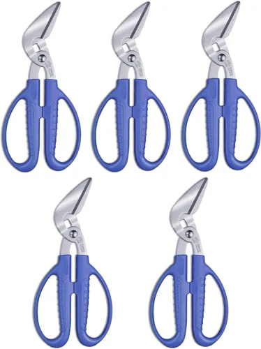 Vista 6 de CANARY Tijeras de Cartón Corrugado de 8.5", Tijeras para Manualidades de Trabajo Pesado con Hoja Angulada, Acero Inoxidable Japonés, Fabricadas