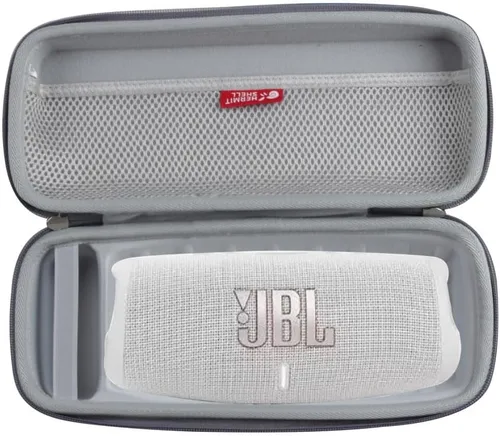 Vista 8 de Hermitshell Funda de viaje para JBL Charge 6 / JBL Charge 5 / JBL Charge 4 Altavoz Bluetooth portátil Negro