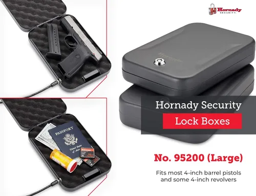 Vista 6 de Caja de seguridad Hornady para armas y objetos de valor