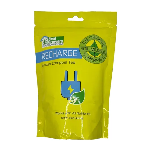 Vista 9 de Real Growers recarga - Superpack de microbios del suelo, estimulante natural para el crecimiento de plantas (2 oz) (RGR-2)