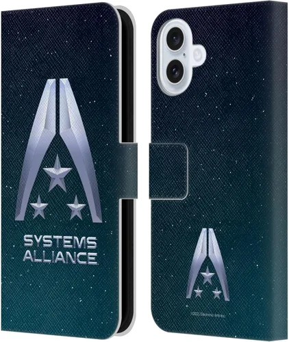 Vista 102 de Head Case Designs Funda de piel con licencia oficial de EA Bioware Mass Effect Cerberus Logo Graphics tipo cartera compatible con Apple iPhone 11