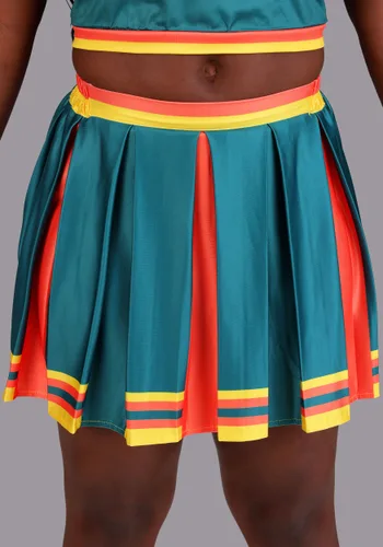 Vista 6 de Disfraz de Porrista Verde para Mujer Multicolor
