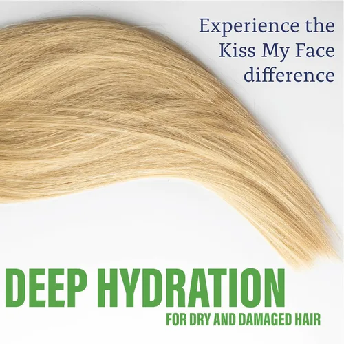 Vista 5 de Kiss My Face Barra de champú y acondicionador 2 en 1, hidratante, calmante, suaviza para todo tipo de cabello, sin aceite de palma, libre