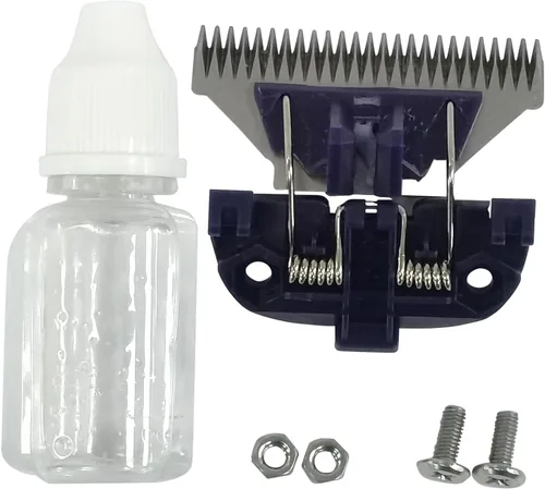 Vista 11 de My Pet Command MPC15DS - Cuchillas de repuesto con aceite lubricante para cortadora de mascotas inalámbrica #3F Replacement or Additional