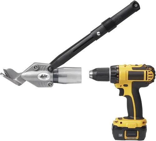 Vista 2 de Malco TSS1C EV Turboshear, tejas de asfalto con estuche de transporte