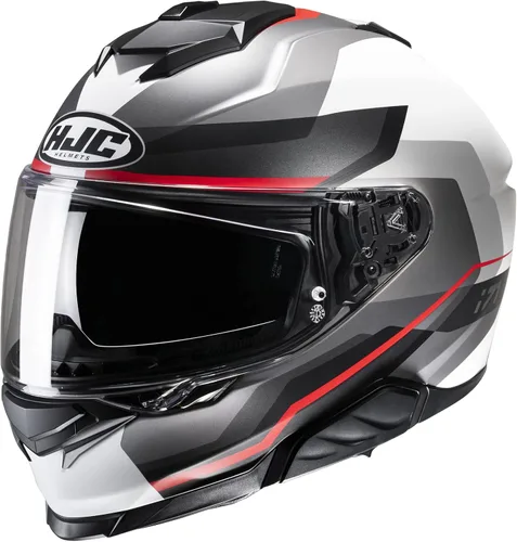 Vista 5 de Casco de motocicleta HJC i71 Nior Natural, aprobado por DOT (MC1SF, grande)