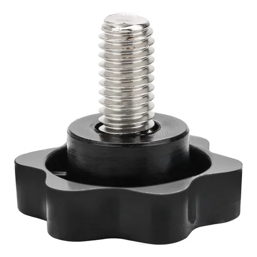 Vista 4 de Paquete de 4 tornillos pequeños compatibles con soporte de plancha Blackstone de 17 y 22 pulgadas, perilla pequeña Garpernics para patas de mesa