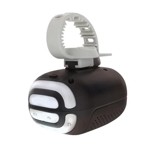 Vista 2 de Nuby Mecedora y máquina de sonido para bebés - Chupete portátil con 3 velocidades de vibración - USB-C recargable - Se fija a cochecitos y cunas