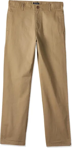 Vista 11 de The Children's Place - Pantalones chinos elásticos rectos para niños Arena desteñido