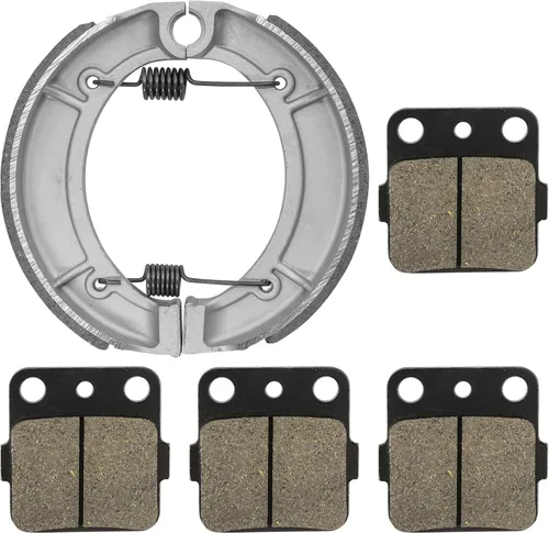 Vista 6 de Caltric Pastillas de freno delanteras y traseras compatibles con Yamaha Grizzly 600 Yfm600 Yfm-600 1998 1999 2000 2001