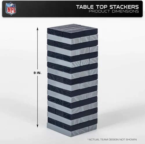 Vista 6 de Wild Sports NFL Unisex Table Top Stackers