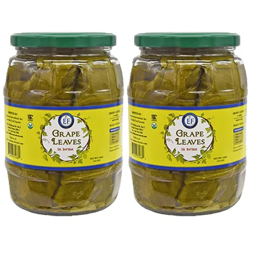 Vista 4 de Eastern Feast - Hojas de uva en salmuera, 32 oz (930g)