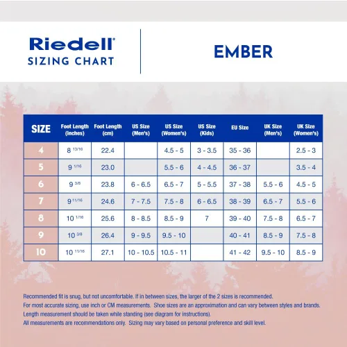 Vista 7 de Riedell Ember Patines de Hielo Recreativos para Mujeres y Hombres - Patines de Figura Cómodos de Cuero de Gamuza con Suelas Exteriores Ligeras
