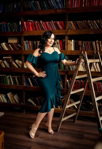 Vista 2 de Belle Poque Vestido de sirena vintage con hombros descubiertos y volantes para mujer, elegante vestido de cóctel para fiesta formal