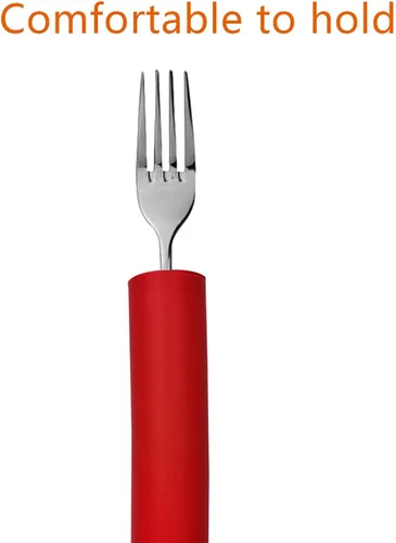 Vista 6 de Tubo de agarre de espuma (paquete de 6) – Tubo de espuma para utensilios – Tubo de relleno Mango de utensilios de agarre para discapacitados