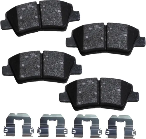 Vista 161 de Bendix Priority1 CFC154 - Juego de pastillas de freno de disco para Avanti II, Century, LeSabre, Regal, Riviera, chasis comercial, DeVille