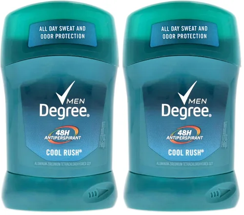 Vista 4 de Degree Dry Protection Antitranspirant & Cool Rush desodorante en barra para hombres, 1.7 onzas