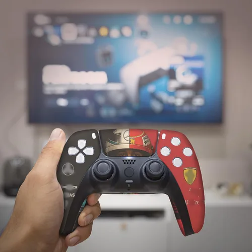 Vista 80 de Battman Custom PS-5 Controller Wireless compatible with Play-Station 5 Console by BCB Controllers Proudly Customized in USA with Permanent