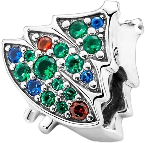 Vista 19 de Christmas Halloween Charm 925 Sterling Silver Openwork Bead for Charm Bracelets and Necklaces,Jewelry Gifts Women