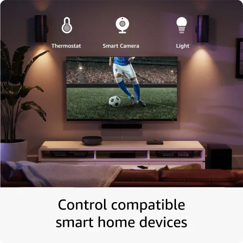 Vista 6 de Amazon Fire TV Stick 4K con control remoto por voz Alexa Pro