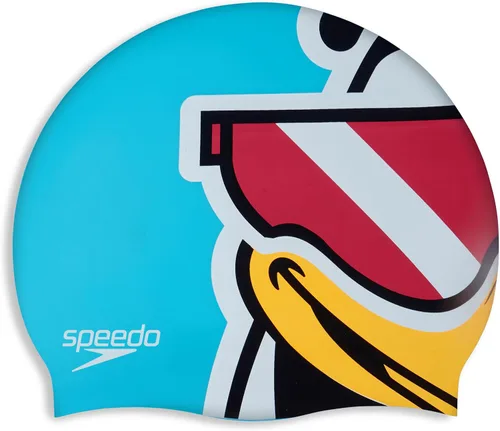 Vista 6 de Speedo - Gorro de natación unisex de silicona para jóvenes