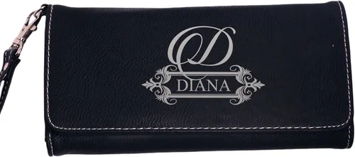 Vista 4 de Cartera de mano personalizada para mujer con correa extraíble