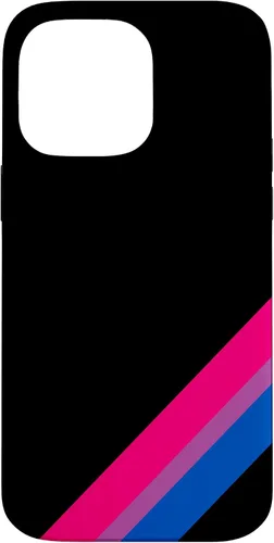 Vista 21 de Subtle Bi Pride Flag LGBT Bisexual Diagonal Stripe Case for iPhone 17