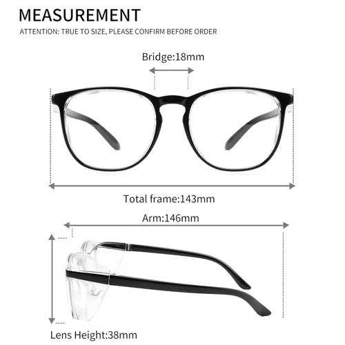 Vista 4 de Alsenor Gafas de seguridad antiniebla, gafas protectoras con bloqueo de luz azul, antipolvo, protección UV, para hombres y mujeres