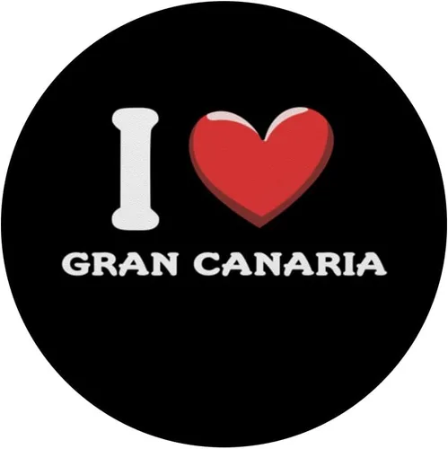 Vista 3 de I Love Gran Canaria España PopSockets intercambiables PopGrip