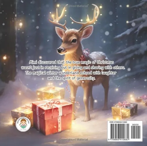Vista 2 de Mimi's Christmas Wish A wonderful illustrated children's book. Happiness, kindness, friendship, animals and adventures. Christmas tale.