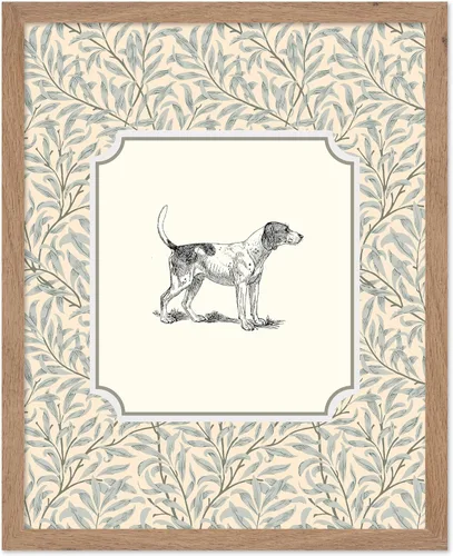Vista 29 de Poster Master Póster Vintage de Cocker Spaniel Inglés - Impronta Retro de Perro - Arte Floral - Arte de Cachorros - Arte para Amantes de Animales