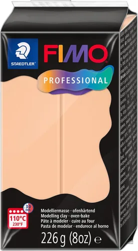 Vista 11 de STAEDTLER FIMO Professional - Arcilla para modelar polímeros - Horno - Beige, 7.97 oz - 1 bloque, 8042-44
