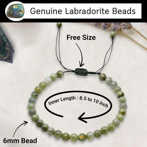 Vista 81 de Amazing Gemstone Crystal Anklet Ankle Bracelets for Women - Waterproof Beaded Healing Crystal Anklets, Plus Size Chakra Gemstone Bead Anklet