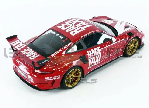 Vista 7 de MINICHAMPS 1/18 - P-ORSCHE 911 GT3 RS - Getspeed Race Taxi 2019