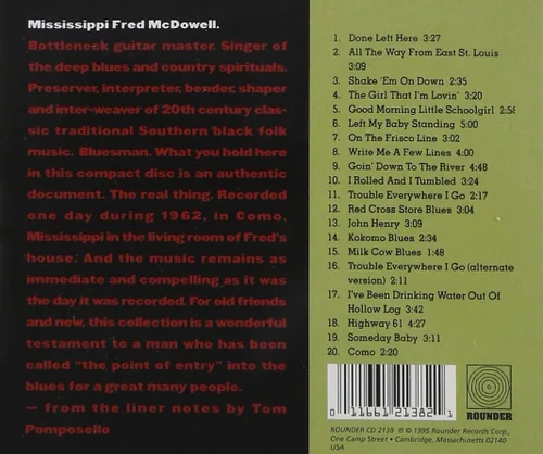 Vista 2 de Mississippi Fred McDowell