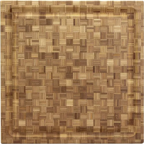 Vista 2 de Totally Bamboo Pro Board - Tabla de cortar y tallar de bambú, 16" x 16" x 2