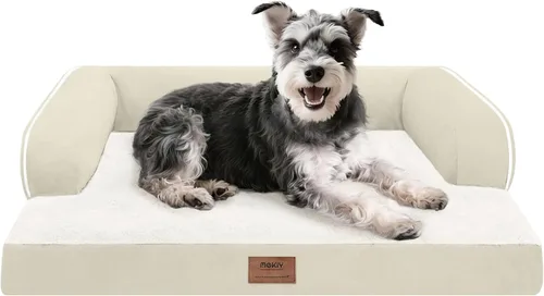 Vista 43 de Cama pequeña para perros y sofá para gatos, camas ortopédicas impermeables para perros pequeños, cama para gatos, sofá para mascotas cómodo