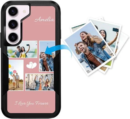 Vista 63 de Funda de teléfono personalizada para Galaxy S20 FE 5G, funda para teléfono multifoto, funda protectora resistente de doble capa a prueba de golpes
