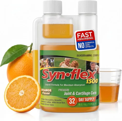 Vista 8 de Synflex Concentrado Glucosamina Condroitina 1250mg Soporte