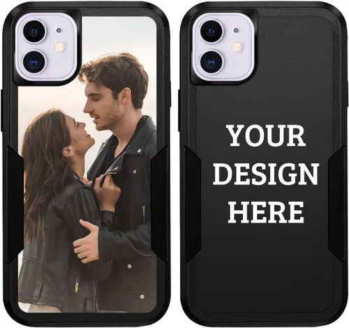 Vista 13 de Fundas de teléfono personalizadas con múltiples imágenes para iPhone 11 Pro Max, imágenes personalizadas, protección contra caídas, cuerpo completo